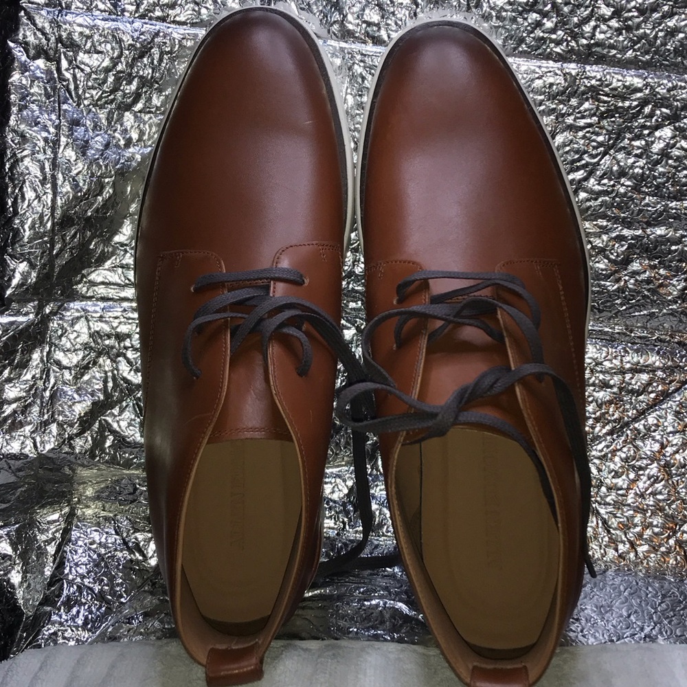 Allen Edmonds Brown Leather Derby Shoes